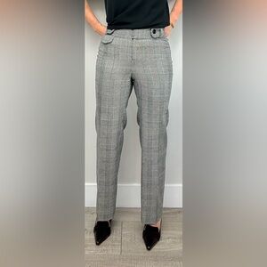 Banana Republic Plaid Wide-Leg Pants